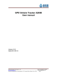 GPS Vehicle Tracker A200E User manual