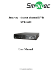 STR-1681 User Manual Smartec – sixteen channel DVR