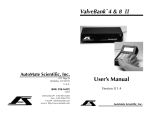 ValveBank 4 & 8 II User`s Manual
