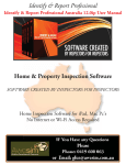 Identify & Report Professional Home & Property Inspection Software
