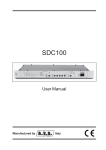 SDC100 - RVR Elettronica SpA Documentation Server