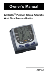 ABP-B3 Blood Pressure Monitor - Harrison Tremblay, Minute Lab