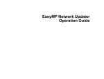 Operation Guide - EasyMP Network Updater