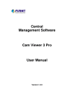 Central Management Software Cam Viewer 3 Pro User Manual