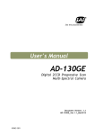 JAI AD-130 GE Manual
