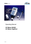 UV-Meter User Manual - Tangent Industries Inc.