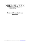 Contractor handbook