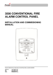 3500 Installation - Protec Fire Detection