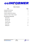 ccInformer 2 User Manual.pub - Clear