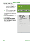Cash and a Credit Card