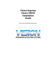 Vision Express User Manual - Vision Engraving & Routing Systems