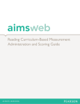 Reading Curriculum-Based Measurement Administration