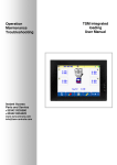 TSM integrated loading User Manual Operation Maintenance