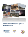 Mutual Aid Support System User Manual