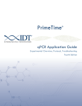 PrimeTime qPCR Application Guide