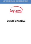 USER MANUAL - Logicom Security