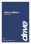 Nitro Rollator User Manual