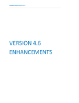 VERSION 4.6 ENHANCEMENTS