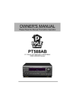 Pyle Audio Accessories User Manual