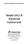 Model 3411-B Advanced Control Unit
