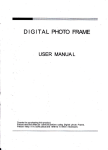 Digital Photo Frame User Manual