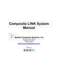 Composite Link System Manual