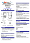 STANDALONE WIRELESS MOTION SENSOR ALARM