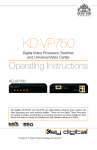 KD-VP750 - Key Digital