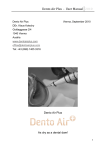 Dento Air Plus - Gebrauchsanweisung