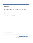 QuickTiter™ Lentivirus Quantitation Kit