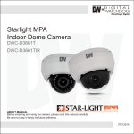 Starlight MPA Indoor Dome Camera - Surveillance