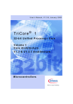 TriCore™ 1 Architecture Volume 1: Core Architecture V1.3