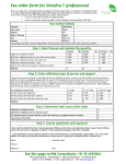 Fax order form for SimaPro 7 professional - KBS