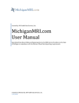 MichiganMRI.com User Manual