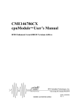 CME146786CX cpuModuleTM User`s Manual