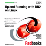 Up and Running with DB2 on Linux