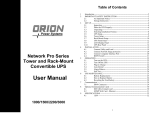 User Manual for Network Pro