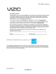 VIZIO VBR231 User Manual Version 6/4/2010 1 www.VIZIO.com