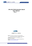 EM-LPC1700 Evaluation Board User Manual V1.2