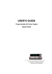 IT6300 series user manual