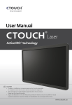 CTOUCH Laser - user manual EN