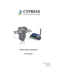Wireless Steam Trap Monitor User Manual
