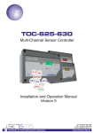 TOCSIN 625 Addressable Control Panel Manual