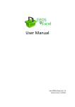 User Manual - EPOS 4 Excel