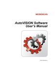 AutoVISION Software User`s Manual