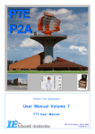 PTE P2A TTT User Manual