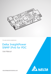 InsightPower SNMP IPv6 for PDC User Manual