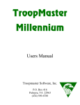TroopMaster Software Manual - Unit websites, Potawatomi Area