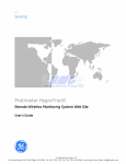 GE Sensing HygroTrac Web Site Users Manual