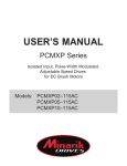User Manual - Galco Industrial Electronics